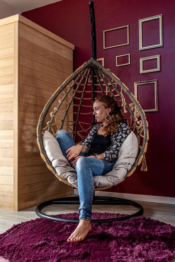 Suite L'Echappee - Maison Romantique - Spa & Sauna Privatif- Pole Dance - Lit Rond Avec Miroir Au Plafond Pezarches Экстерьер фото